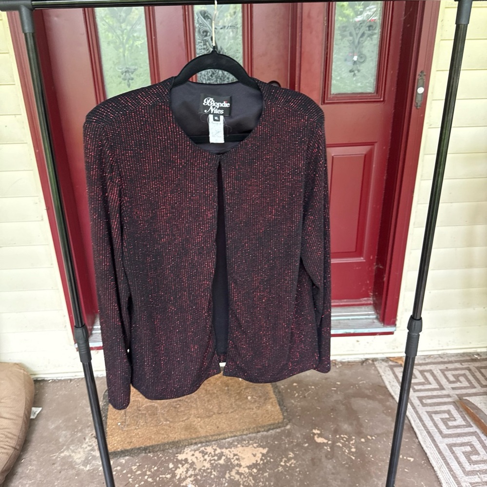 Blondie Nites Black and Red Jacket. XL